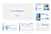 Data Statistics PowerPoint, a Presentation Template by Pixslides (Thumbnail 6 of 7)