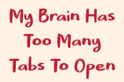 CS Bentley – Handwritten Font, a Handwritten Font by Craft Supply Co. (Thumbnail 5 of 8)