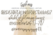 Farihmes, a Script Font by pineungtype (Thumbnail 8 of 8)