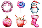 Glitter Cute Christmas Sublimation, an Illustration by Daily.Designs (Thumbnail 3 of 4)