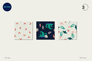 Ocean Deep Abstract Shapes, an Animal Illustration by All This Concept (Thumbnail 10 of 13)
