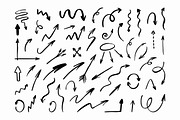 53 Hand drawn arrows set, a Decorative Illustration by Midstream (Thumbnail 2 of 2)
