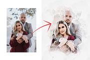 Painting Watercolor Splash Art, an Action Add-On by MRI STUDIO (Thumbnail 18 of 21)