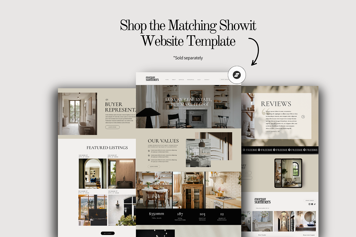 Real Estate Instagram Canva Bundle, a Social Media Template by Warmsoulgallery (Photo 10 of 10)
