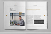 Annual Report Brochure Template, a Brochure Template by Boris Cupac (Thumbnail 3 of 7)