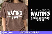 In The Waiting God Is Working Svg, an Object Graphic by mh_arif (Thumbnail 1 of 4)