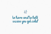 Winter Moodboard | Handwritten Font, a Script Font by Suntype | Sunshine Std (Thumbnail 8 of 9)