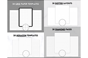 Note Taking Printable Paper Template, a Stationery Template by Templatables (Thumbnail 5 of 10)
