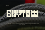 Void Load - Sporty Branding Font, a Sans Serif Font by Pandeka Studio (Thumbnail 8 of 9)