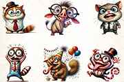 Crazy Funny Animals, an Animal Illustration by DreamCafeArt (Thumbnail 4 of 6)
