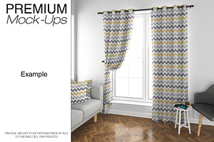 Curtains Mockup Set