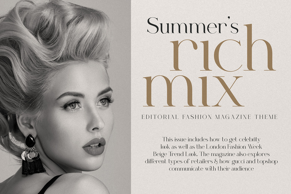 Mocktaile | Modern Luxury Typeface, a Serif Font by Krismagraph (Photo 3 of 10)