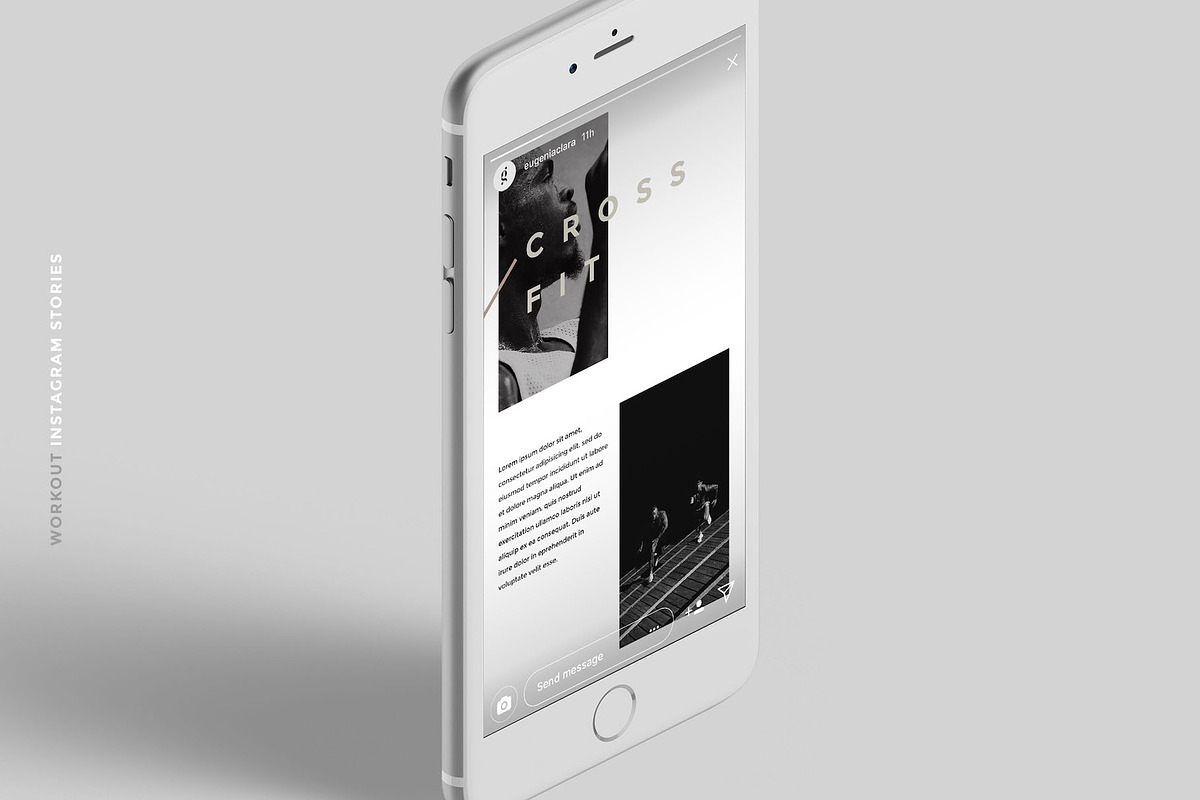 Fitness Canva Social Coach Templates, a Social Media Template by Goashape Studio (Photo 9 of 11)