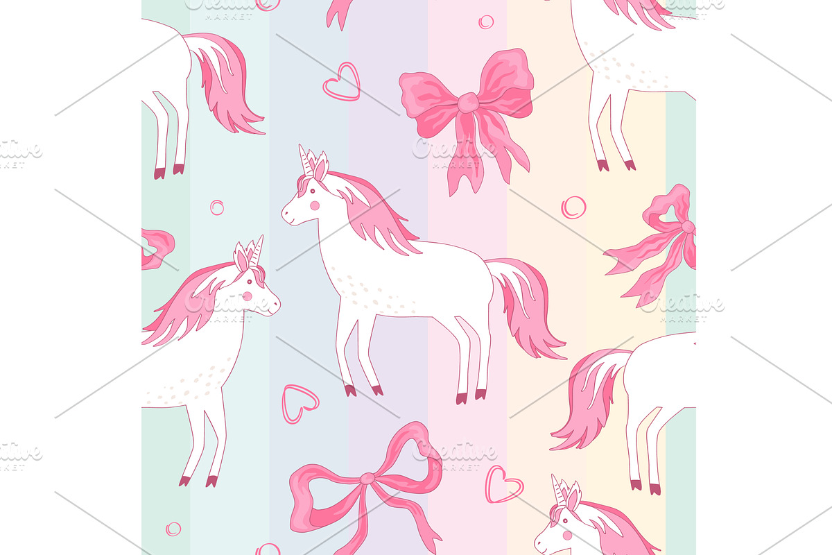 Seamless pattern with cartoon, an Object Illustration by Toltemara
