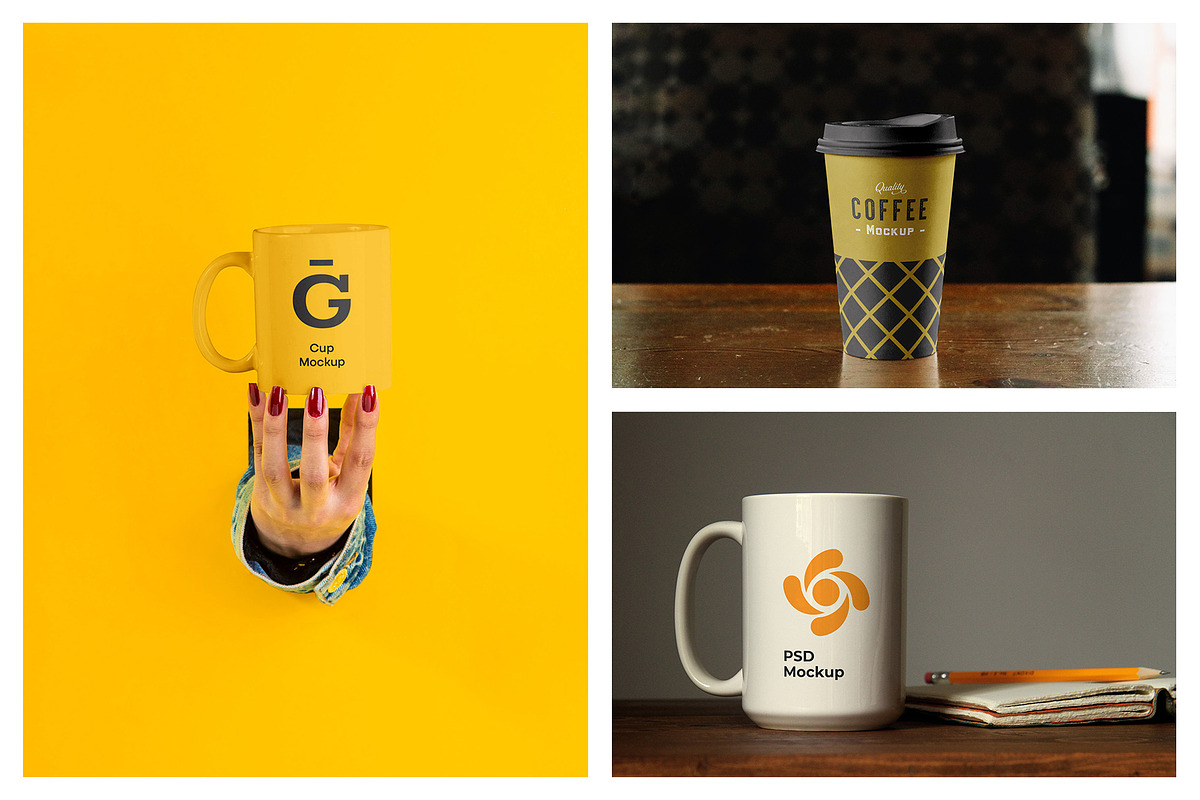 Cup Mockups - Packaging Mockups, a Cups & Container Mockup by MockupForest (Photo 6 of 10)
