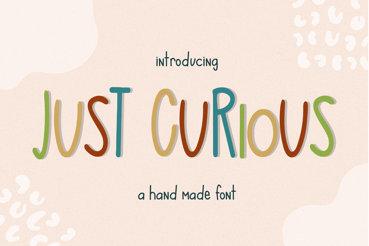 Just Curious Handmade Font, a Font by Sweet Fig (Photo 1 of 10)