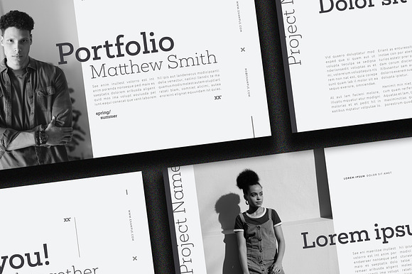 Elegant Portfolio Layout preview 3