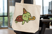 Sea Turtle Clipart Set, an Animal Illustration by Palau (Thumbnail 6 of 10)