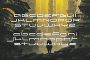 Synthetika - Futuristic Typeface, a Sans Serif Font by HipFonts (Thumbnail 5 of 10)