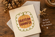 Autumn & Fall Pumpkins SVG Bundle, a Seasonal Illustration by ashek (Thumbnail 8 of 10)
