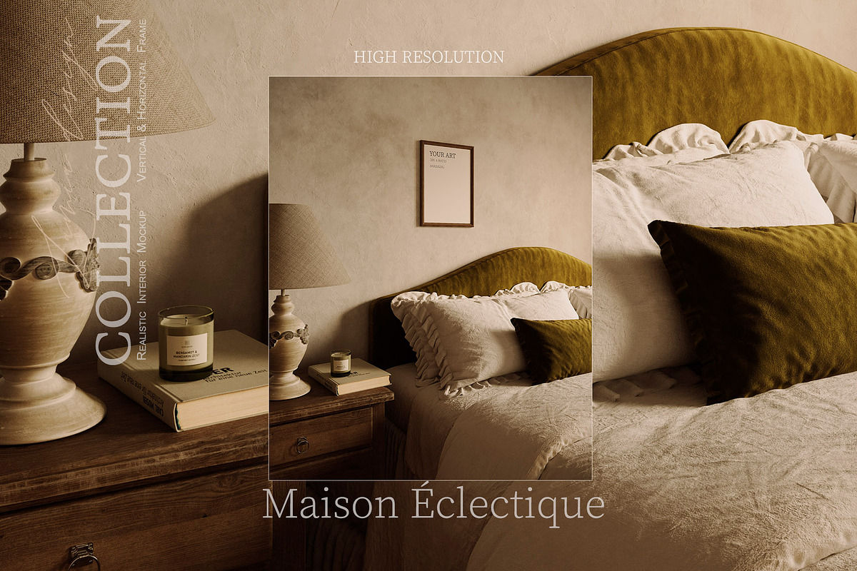 Maison Interior & Mockup Frames, a Household Mockup by LAMIA DESIGN (Photo 6 of 19)