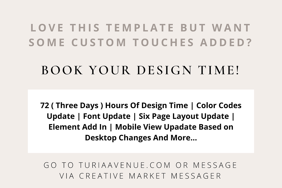 Wix Website Portfolio Template preview 6