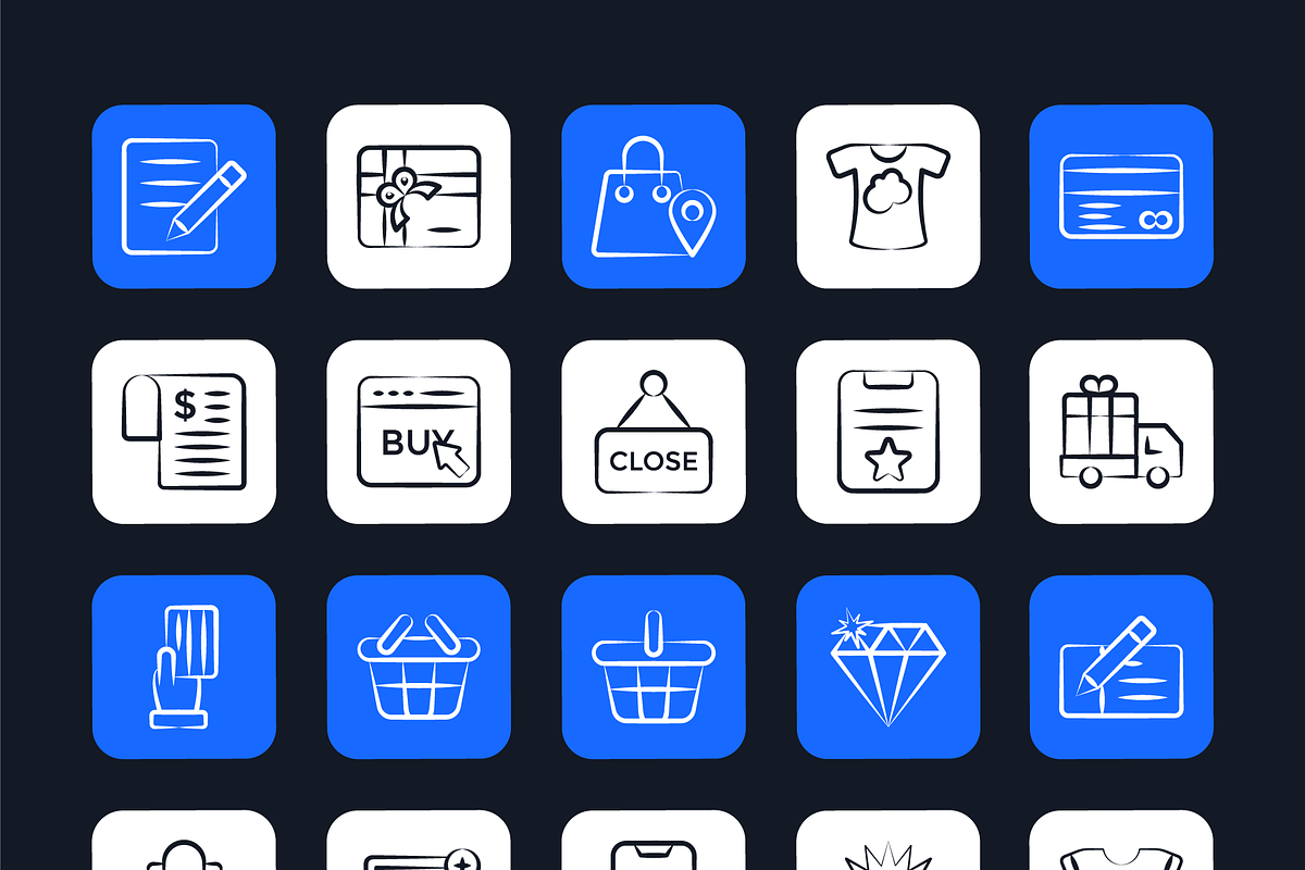 E-Commerce Icon Set