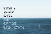 Sailor Girl Font Duo, a Sans Serif Font by Salt & Pepper Designs (Thumbnail 4 of 8)