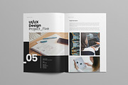 Designer Portfolio Layout, a Brochure Template by HiveArts (Thumbnail 8 of 9)