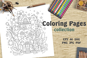 "Coloring pages collection"