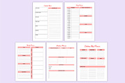 Christmas Meal Planner For Canva, a Stationery Template by Shumaya (Thumbnail 2 of 4)