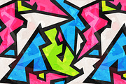 Graffiti vector patterns pack, a Pattern Graphic by Gudiny (Thumbnail 2 of 13)