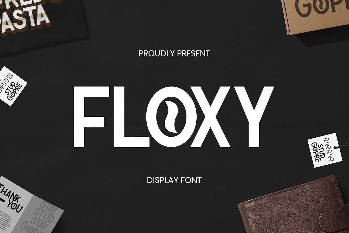 Floxy - Bold Display Font, a Sans Serif Font by Imoodev (Photo 1 of 5)
