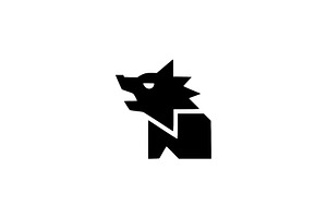 Wolf Head Graphic, a Branding & Logo Template by Vectorium Studio