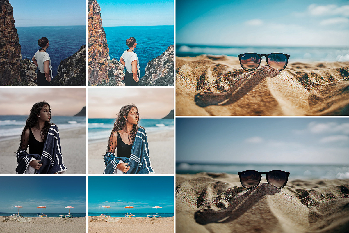 22. Beach Vibes Presets, an Action Add-On by Advina Store (Photo 4 of 8)