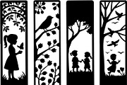 Nature Kids & Birds Panel Set, an Illustration by BIPLOB EXPERT (Thumbnail 4 of 7)