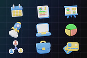 Business Essentials 3D Icon, an Object Graphic by Artnivora.Std (Thumbnail 4 of 4)