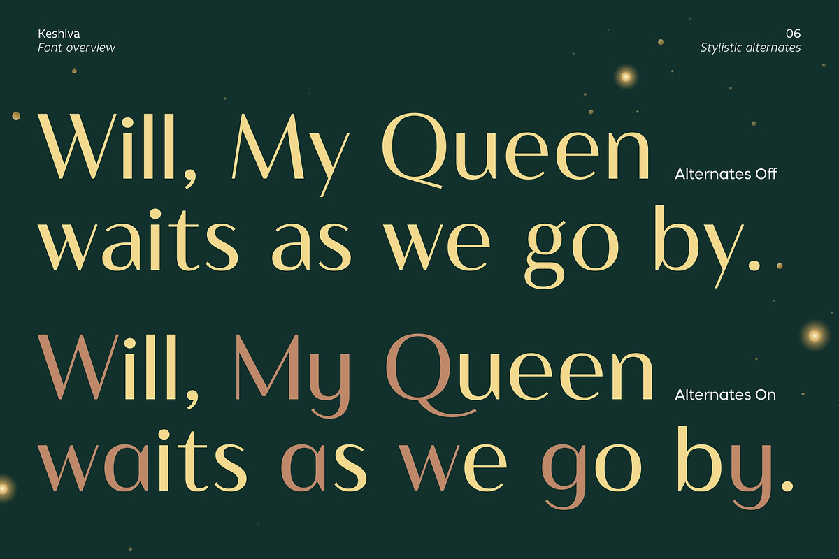 Keshiva, a Sans Serif Font by Zafara Studios (Photo 6 of 12)