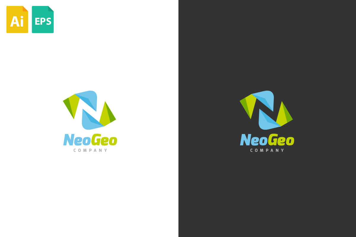 NeoGeo Logo, a Branding & Logo Template by Schneider Design Store (Photo 2 of 2)