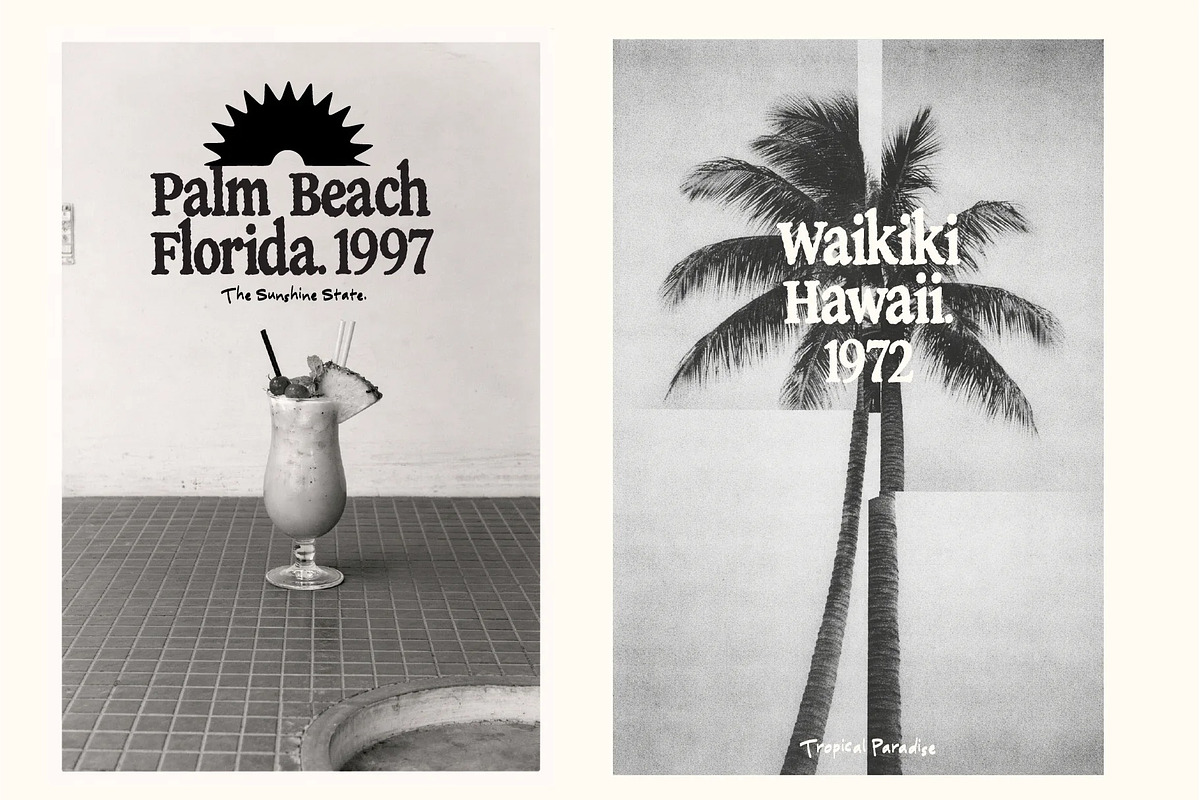 POSTER FONT KIT, a Sans Serif Font by Tropical Type (Photo 9 of 14)