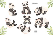 Panda Garden, an Animal Illustration by MayaNavits (Thumbnail 3 of 19)