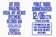 Palacer Rough - Bold Condensed Font, a Sans Serif Font by Typeparties (Thumbnail 6 of 9)
