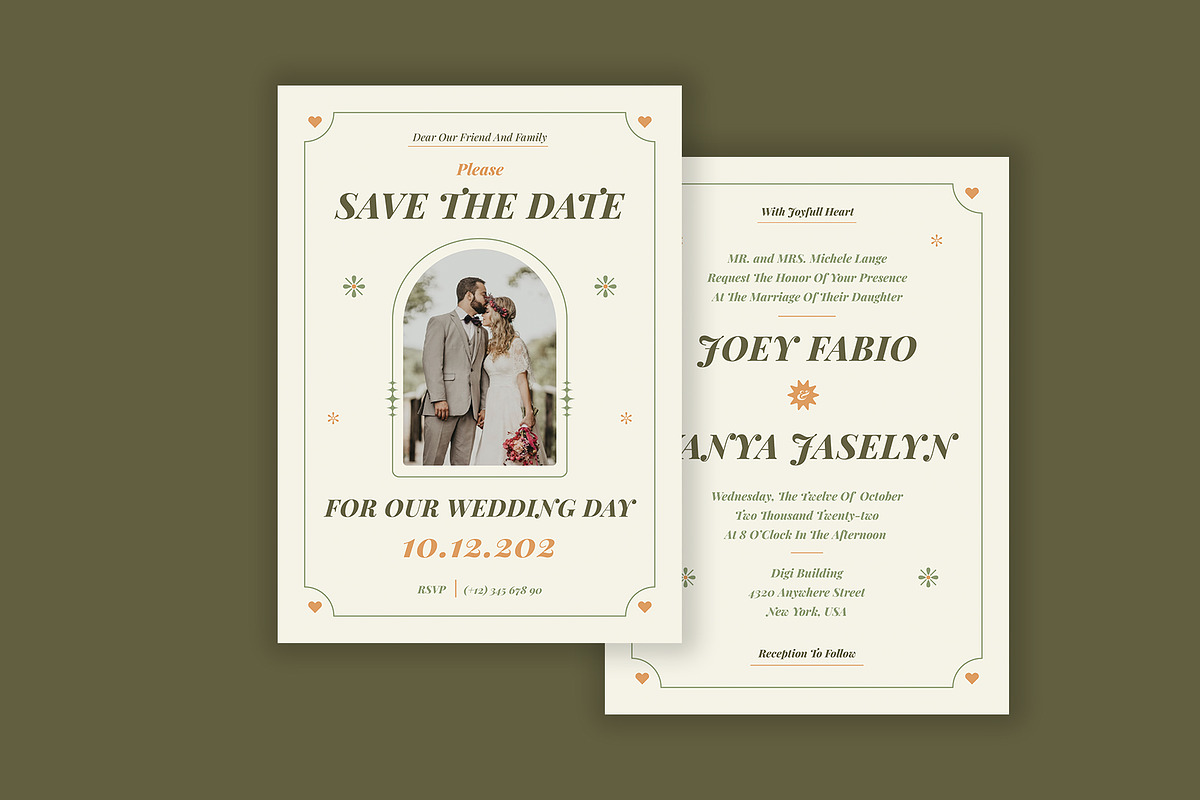 Wedding Invitation Template, an Invitation Template by Neermana (Photo 2 of 4)