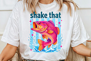 Colorful Bass Fish Shake That PNG, a Work Illustration by Sublimation Artist (Thumbnail 4 of 9)