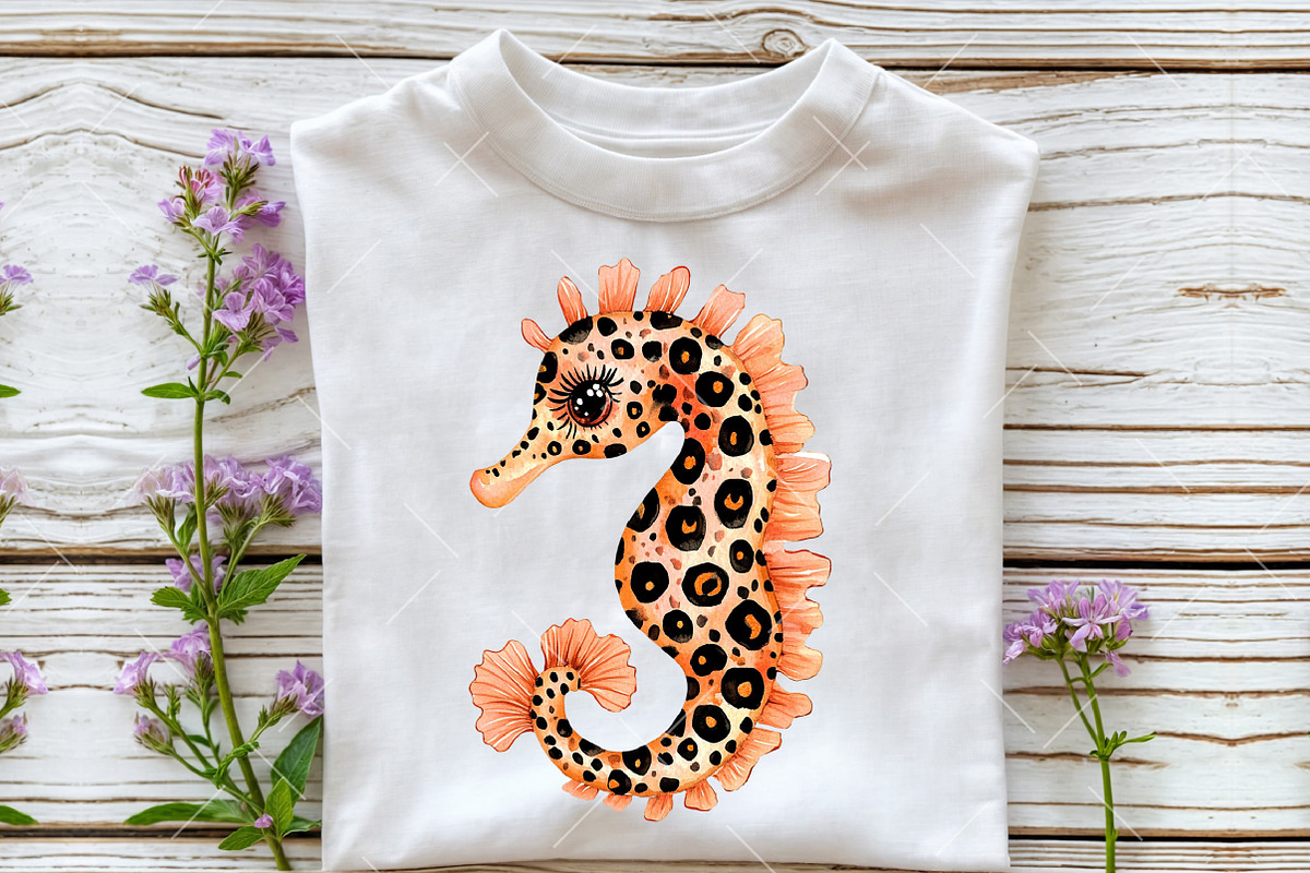 Leopard Coastal Summer Clipart PNG, an Illustration by OK Design (Photo 6 of 6)