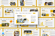 Mental Health - Keynote Template, a Presentation Template by Iqsiart Studio (Thumbnail 1 of 3)