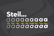 Noche, a Sans Serif Font by Ridha-38.lineart (Thumbnail 2 of 10)