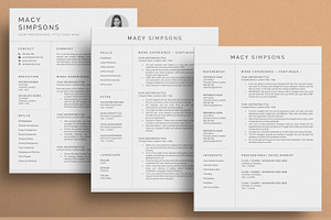 Resume/CV - The Macy