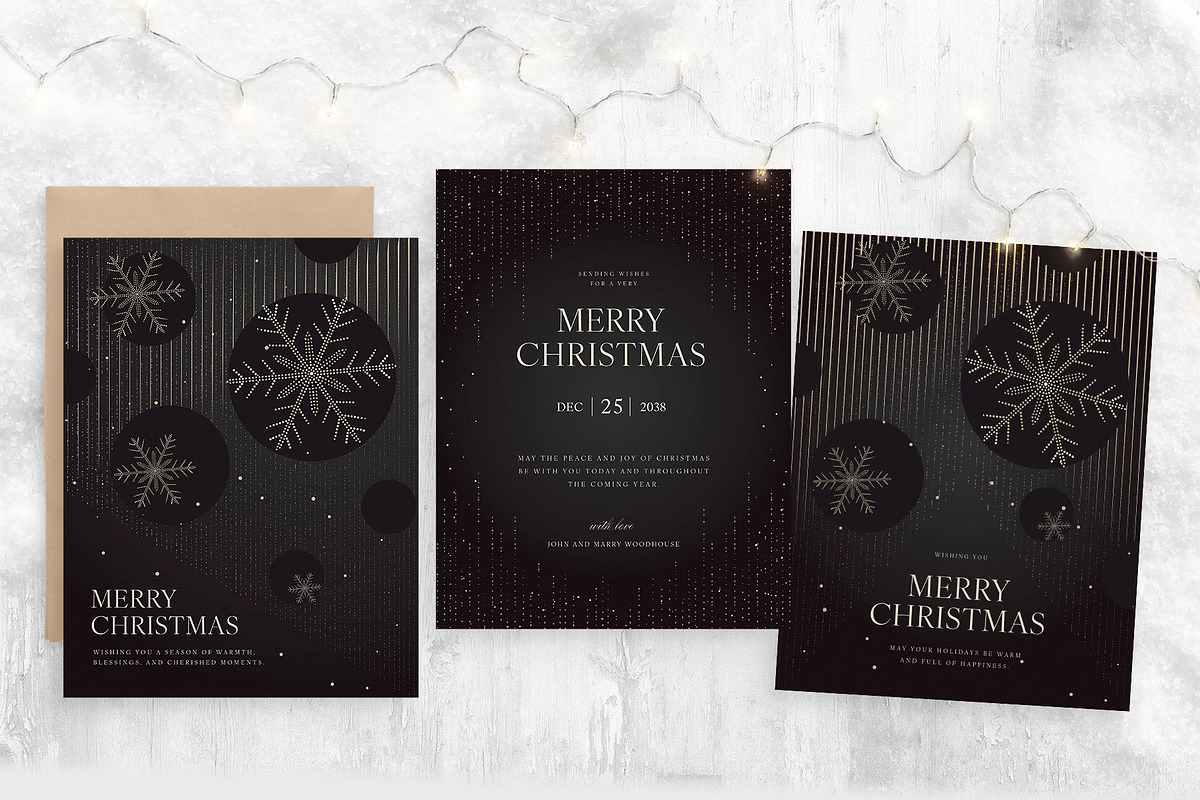 Christmas Poster Template, a Flyer Template by BrandPacks (Photo 1 of 5)