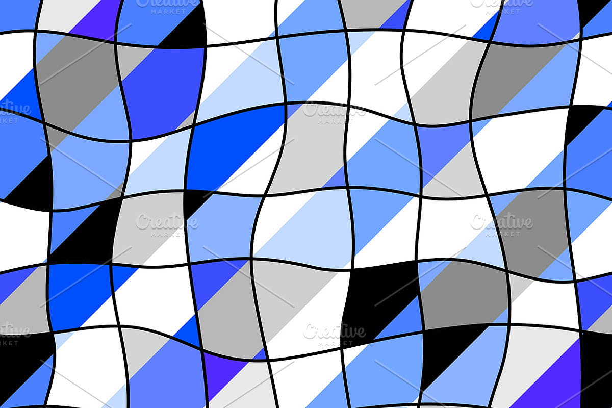 10 seamless geometric patterns, a Pattern Graphic by tkdesign (Photo 3 of 11)